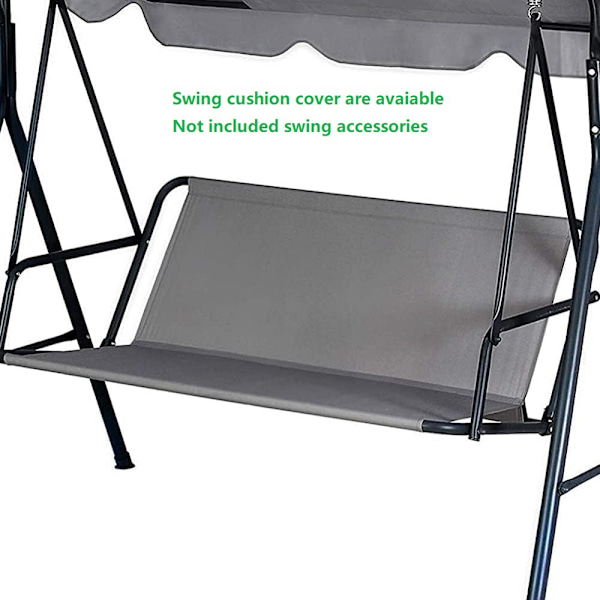 (Specialerbjudande) Ersättningsöverdrag för gungstolsskydd Trädgårdsgunga Bänk/Hängmatta 2/3 sitsar 85*96cm