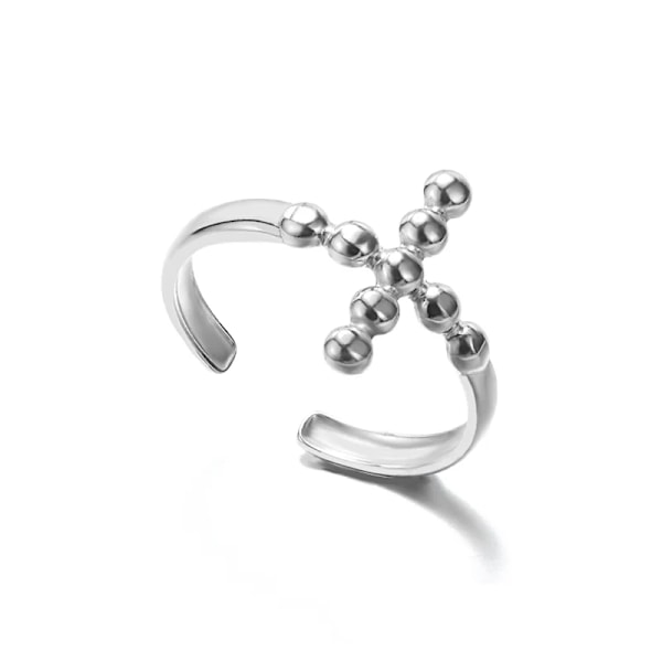 Punk Stil Geometriske Store Ringe Justerbare Brede Ringe I Rustfrit Stål Til Rock Kvinder Mænd Smykker anillo hombre Chokolade Farve Chocolate Color Resizable