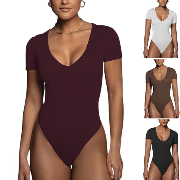 Bodystocking Jumpsuit HVID S Hvid White S