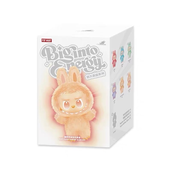1 x LABUBU Plyschleksak Blind Box - 3.0 Monster Big Energy Series^^ou Luck