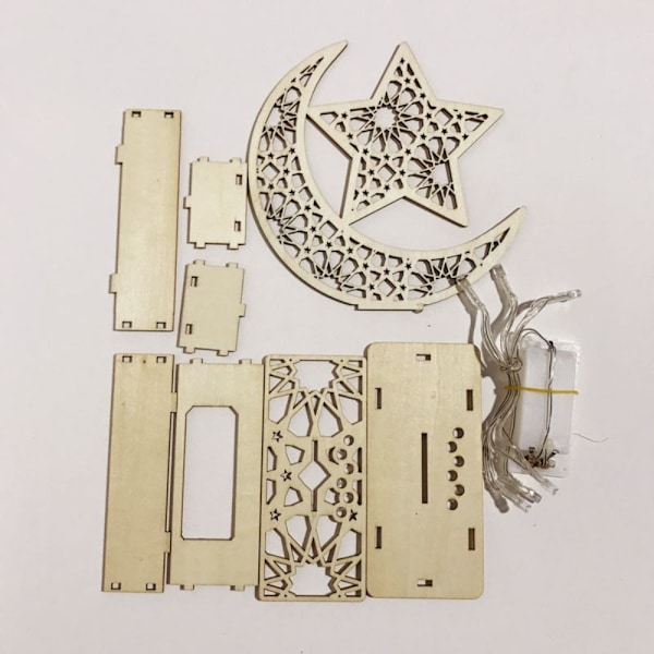 Eid Mubarak -koriste Ramadan-koristelu C C