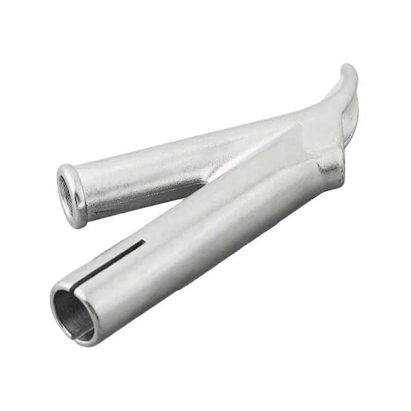 4 stk. svejsemundstykker, kompatible med vinyl PVC-plast, varmluft 8 mm svejsetips
