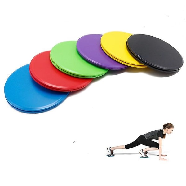 Core Sliders Par Abs Abdominal Fitness Gliders Bums Ben Slide Discs Träning