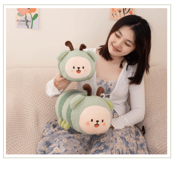 Plush Leksak Bi-Kudde GUL 30CM Gul Yellow 30cm