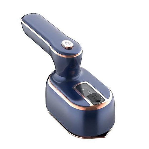 Mini Kädessä Pidettävä Höyrysilitysrauta Kääntyvällä Kahvalla Kuiva Märkä Käyttö Kevyt Kannettava Vaatehöyrystin Silityskone (FMY) sininen EU Plug blue