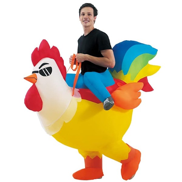 (Specialerbjudanden) Uppblåsbar Dinosaurie Dräkt Barn Halloween Rekvisita Rolig Tyrannosaurus Rex Alien Kläder Juldräkt_NA