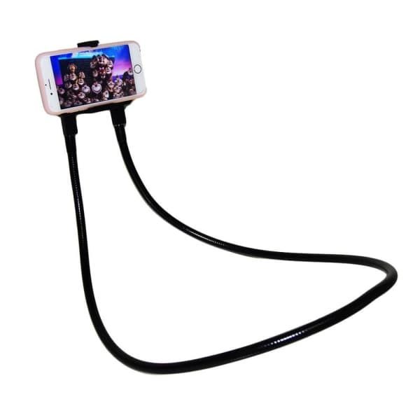 Telefonholder for nakken - Svart