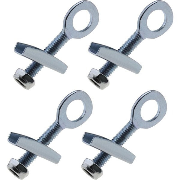 4 st Kedjespännare Axel 10mm Justerbara med Electrombile Cykelskruvar