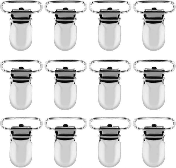 12 stykker metal seler, seler 20 mm
