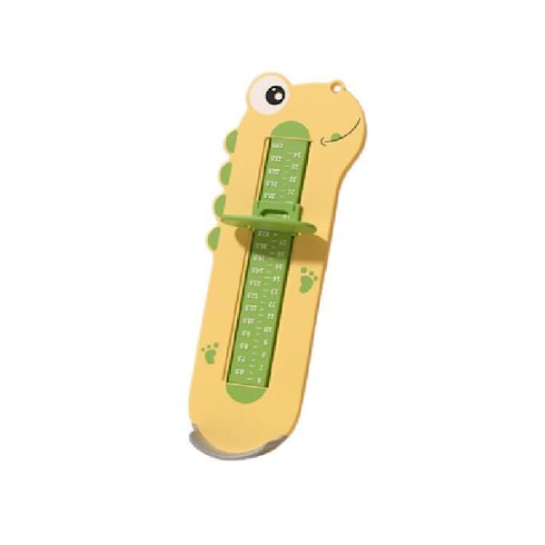 Baby Foot Length Measurer Shoe Size Measuring Device Yellow