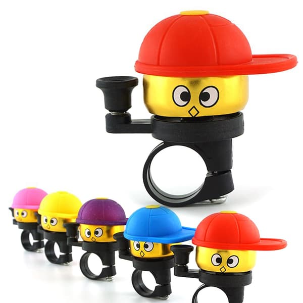 Cykelklocka Mini Högljudd Cykelring Alarm Styre B random