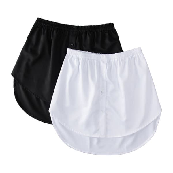 Falsk Top Nederdel SVART S sort black S