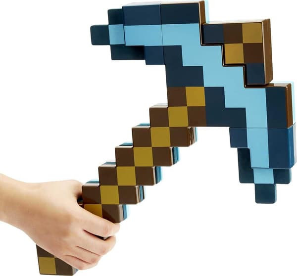 Minecraft Leksaker Svärd och Hacka Minecraft Spel Transformation Bekväm Klassisk blue
