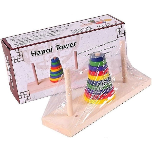 Puinen palapeli - Hanoin torni, Klassinen torni, Joki, Bambu, Avauspalapeli/YY