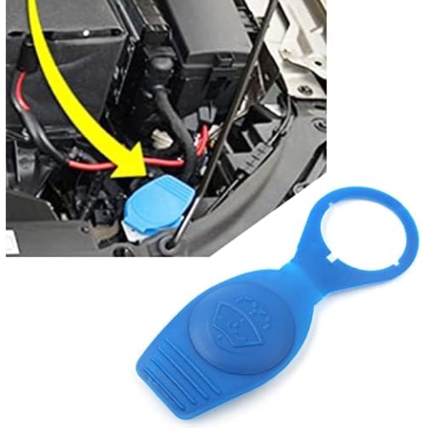 Auton tuulilasinpyyhkijän pesunestesäiliön kansi, vesitankin pullon suojus, Audi A3 A4 A6 Q5 Q7 TT, Skoda, Seat 1999-2010