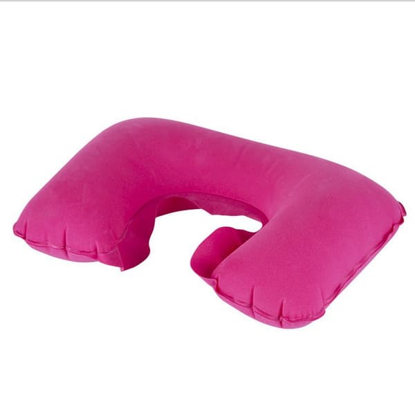 2 st uppblåsbara resekuddar för nacken Pink