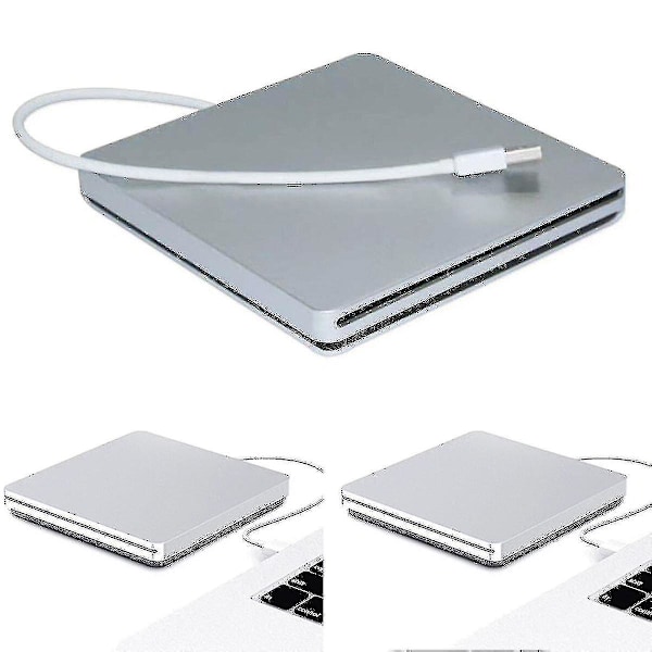 Apple Pro Air Mac Pc Laptop Macbook USB Extern Slot CD/DVD-enhet Brännare