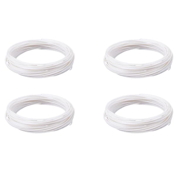 4x 3D-penn Filament 1,75 mm PLA 10M (Hvit PLA)