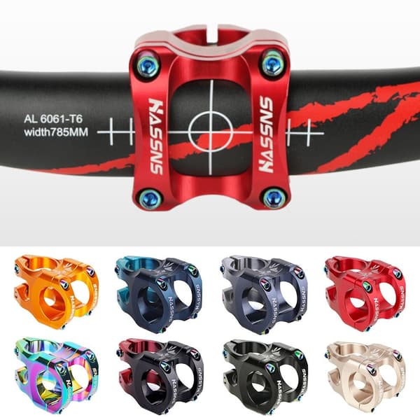 MTB Power Stem Maastopyörän Ohjainkannatin MUSTA&HARMAA black&grey