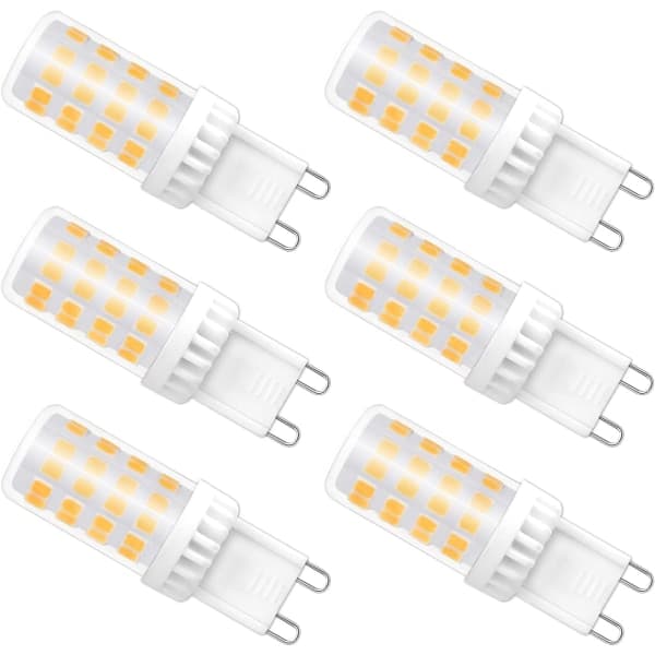 6-pack Dimbar G9 LED-lampa, 5W 52 dioder