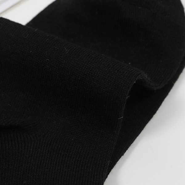 10 paria mustia miesten sukkia, puuvillaiset urheilusuukat, hengittävät ja mukavat