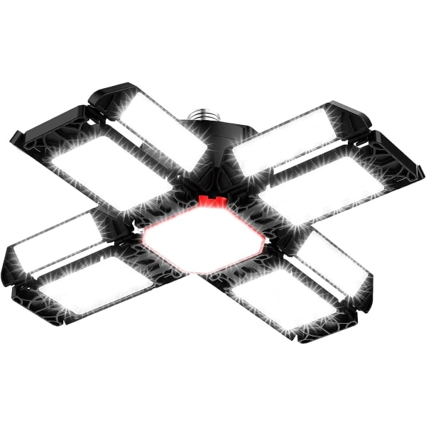 200W LED-værkstedslampe Garagebelysning 1 stk - 20000LM 6500K