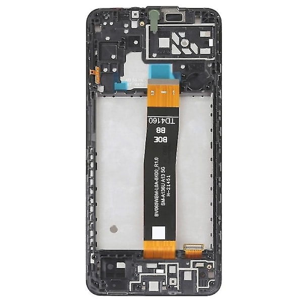 För Samsung Galaxy A04s 4G (164,7 x 76,7 x 9,1 mm) A047F Klass B LCD-skärm och pekskärm