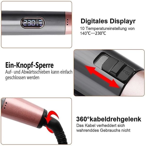 Remington 2-i-1 Multistyler - Bøj og ret med selvtillid i grå keramik