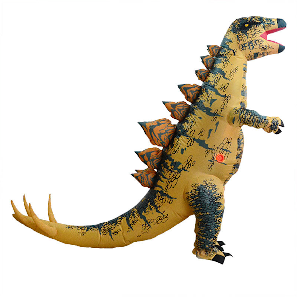 (Specialerbjudanden) Uppblåsbar Dinosaurie Dräkt Barn Halloween Rekvisita Rolig Tyrannosaurus Rex Alien Kläder Juldräkt_NA