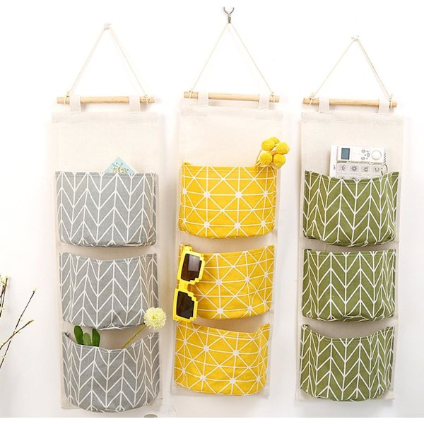Väggförvaringsväskor, vattentäta överdörrsförvaring
