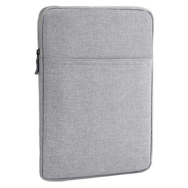 Ohut Kotelo 8 tuuman Tableteille Vedenpitävä Suojakotelo Taskulla - Vaaleanharmaa Light Grey