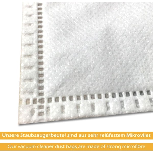 QU*5 Mikrofiber Støvsugerposer Egnet Til Makita 440, 445, 445x, 83132B8I, 83133B8K, MAKI83132B8I