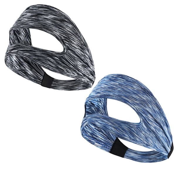 (Specialerbjudanden) 2 VR Ögonmasker Andningsbart Svettband