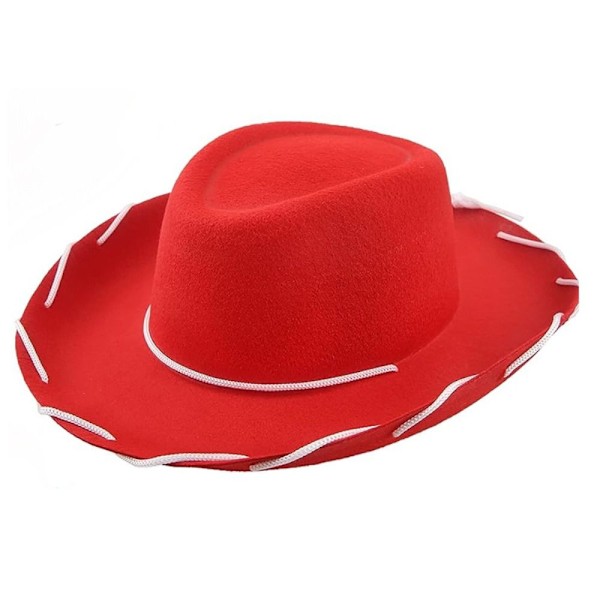 Cowboyhat Cowgirlhat RØD Red