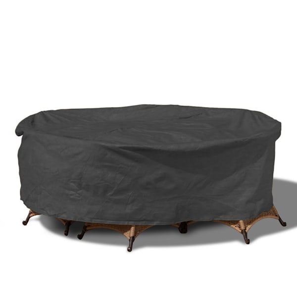 Ulkokalusteiden suojapeite patiolle, vedenpitävä, pyöreä, repeytymätön 185*95cm