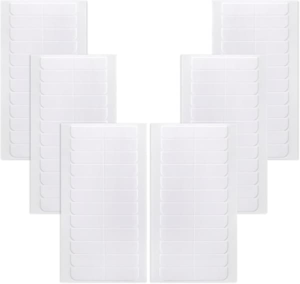 Tape Extensions Lim, 1 ark/144 stk Erstatningstape, Limstrimler, Tape, Extensions, for Hårforlengelser, Hårfester (Hvit)