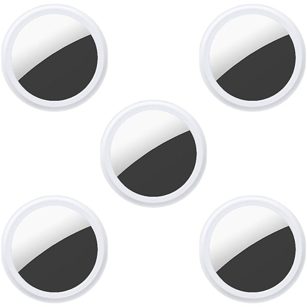 5p Mini GPS-spårare Bluetooth 4.0 iOS/Android-kompatibel Smart Locator för AirTag 5-pack