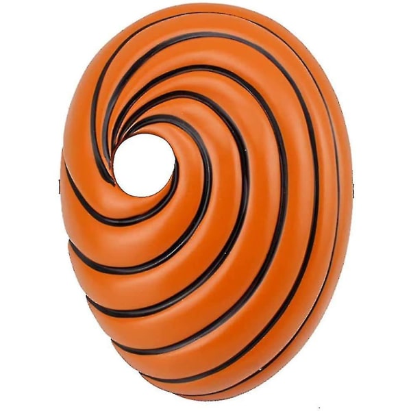 Anime Uchiha Obito Mask Akatsuki Tobi Kostymrekvisita för Vuxna