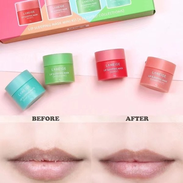 Lip Mask 4-pack | Moisturizing & Repairing