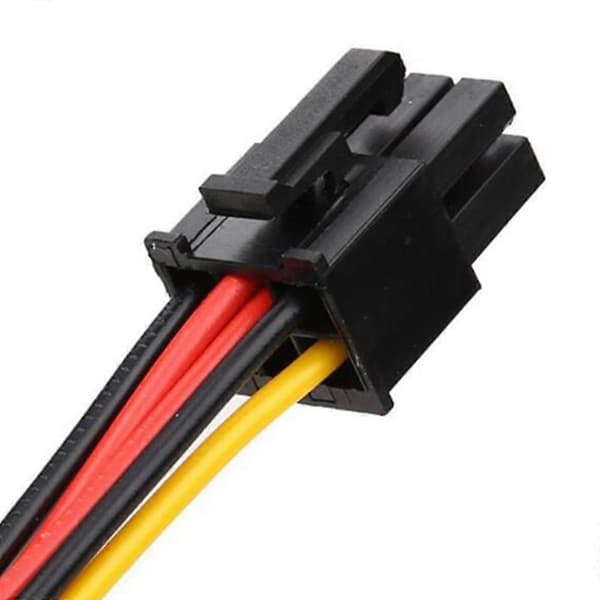 10 stk. Molex 4-pin til PCI-E PCI Express 6-pin strømomformer adapterkabel stik strømforsyning C
