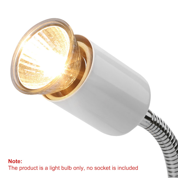 (Specialtilbud) 1 stk. Ny 220-240V Varmelampe Akvarie Varmelampe Tilbehør til Reptil Firben Skildpadder (50W)
