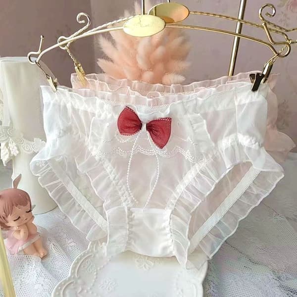 Dame truser Sexy undertøy HVIT L Hvit White L