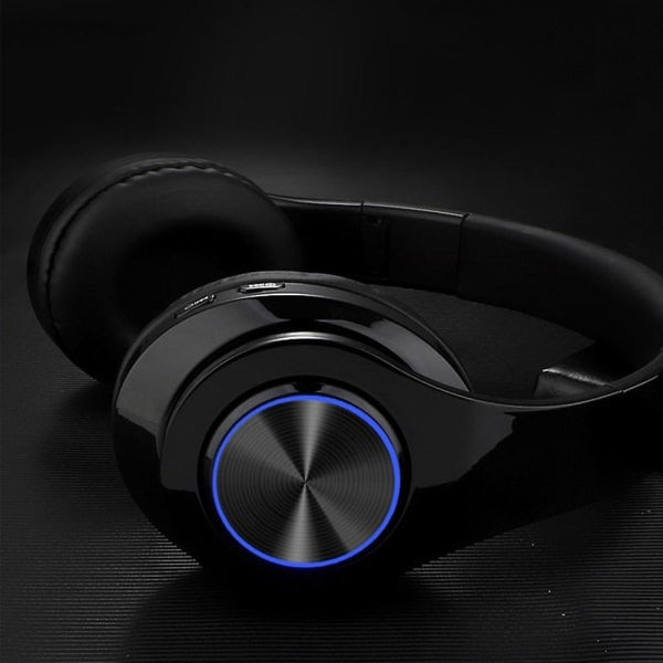 Over Ear Bluetooth trådløse hodetelefoner svart