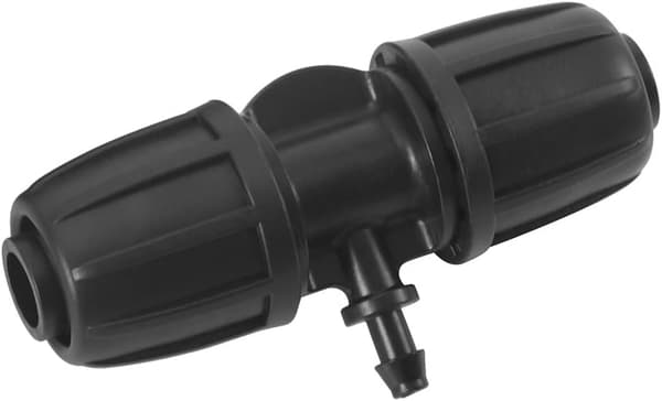 16 mm til 4/7 Have Lås Barb T-stykker, 10 stk./sæt