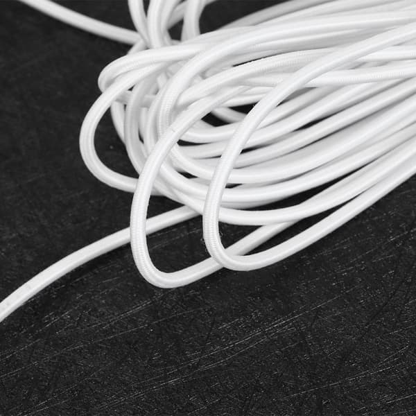3-pack 3 mm 10 m/32,8 fot rund elastisk snodd DIY Kläder Elastiska sytillbehör 0.3