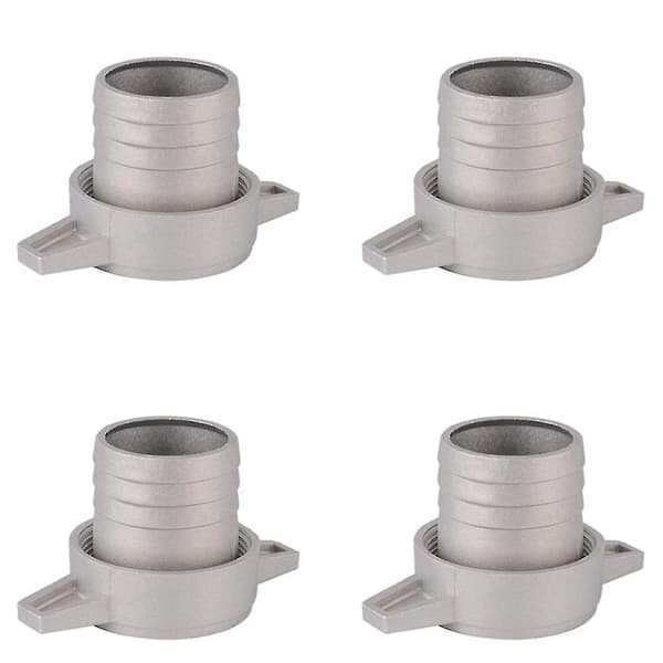 3x Vandpumpeforbindelser 2 Tommer Aluminiumsrørforbindelsesnøgle med Gummipakning Pumpeforbindelse Pi