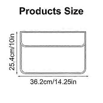 Multifunksjonelt datamaskinetui med usynlige magneter, vannavstøtende skinnetui for bærbar datamaskin, grønn Green