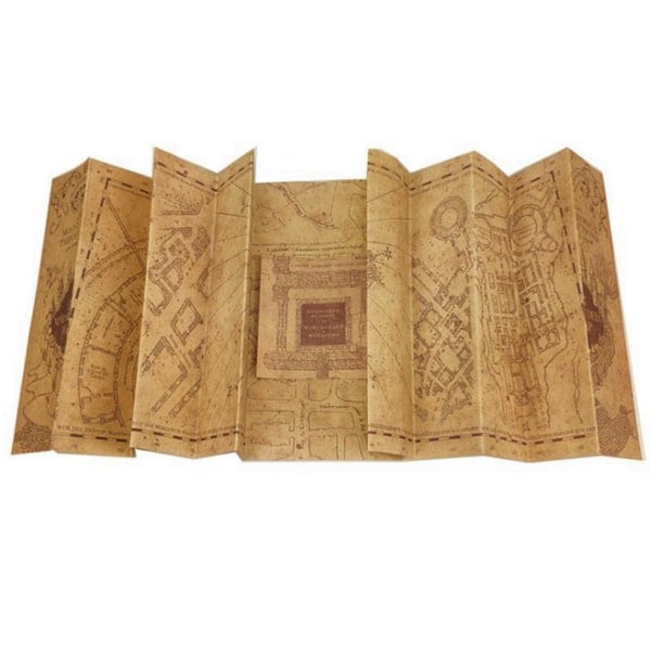 Harry Potter Marauders Kort, Hogwarts Wizarding World Kollektion Gave til fans og børn
