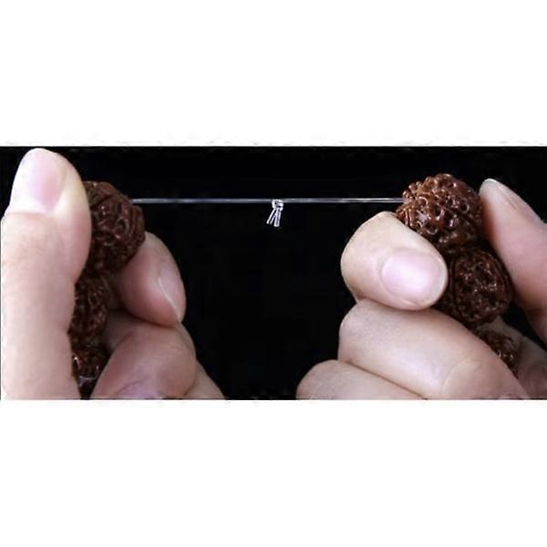 40 m elastisk snor for smykkelaging og håndverk