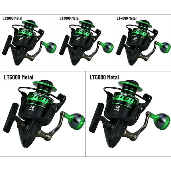 Lure Wheel Fiske Rulle LT6000 METAL LT6000 META LT6000 Metal LT6000 Metal